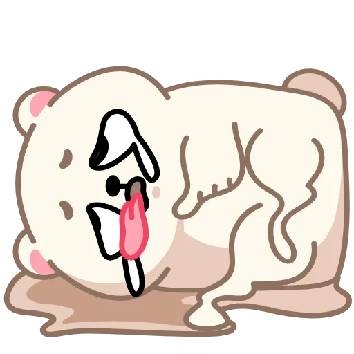 🫠 Эмодзи «Альбин» для Telegram