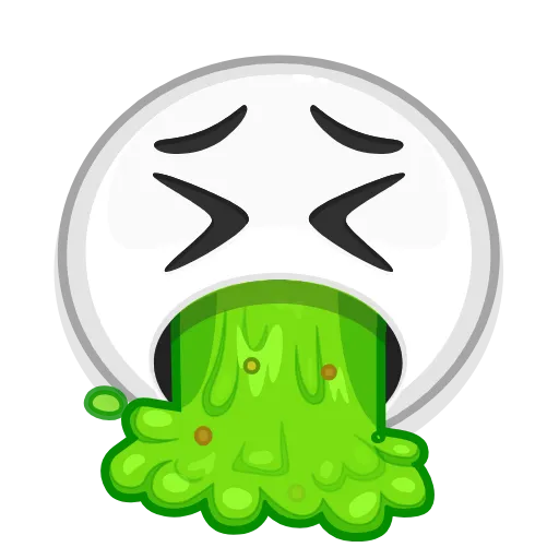 🤮 Эмодзи «Albino Emoji» для Telegram