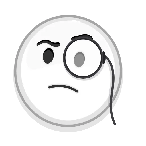 🧐 Эмодзи «Albino Emoji» для Telegram