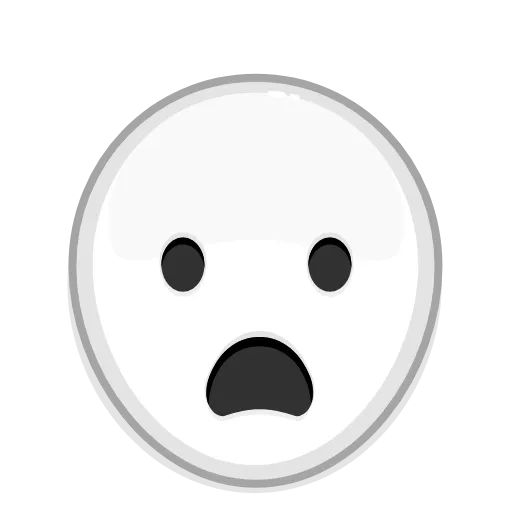 😧 Эмодзи «Albino Emoji» для Telegram