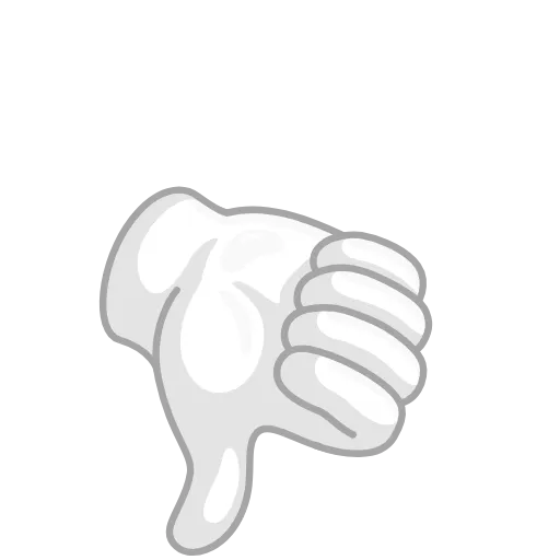 👎 Эмодзи «Albino Emoji» для Telegram