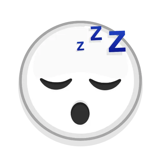 😴 Эмодзи «Albino Emoji» для Telegram