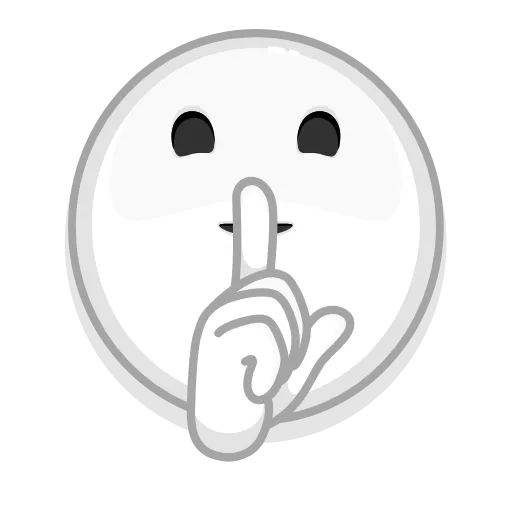 🤫 Эмодзи «Albino Emoji» для Telegram