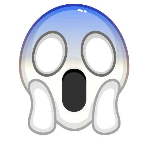 😱 Эмодзи «Albino Emoji» для Telegram