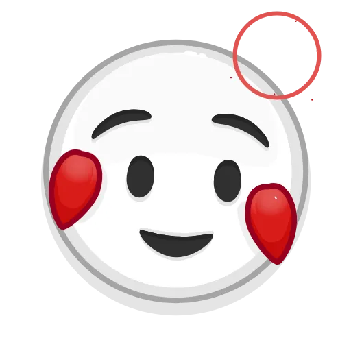🥰 Эмодзи «Albino Emoji» для Telegram