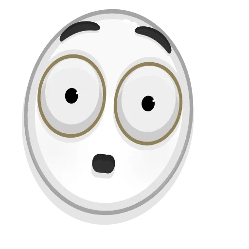 😳 Эмодзи «Albino Emoji» для Telegram