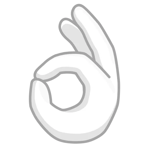 👌 Эмодзи «Albino Emoji» для Telegram