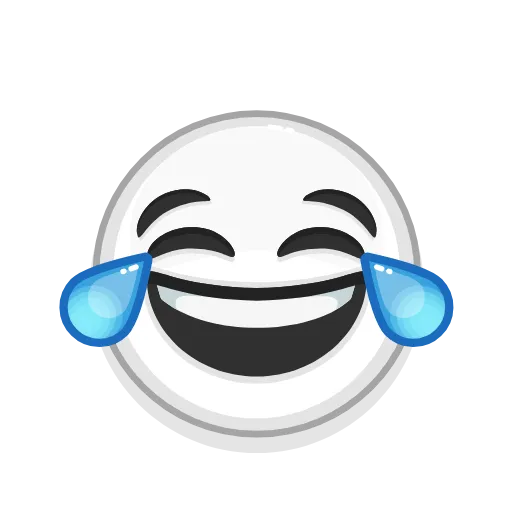 😂 Эмодзи «Albino Emoji» для Telegram