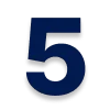5️⃣ Эмодзи «Буквы и цифры темно-синего цвета» для Telegram
