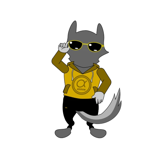 😎 Стикер «Alfa» для Telegram