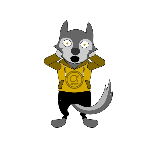 😯 Стикер «Alfa» для Telegram