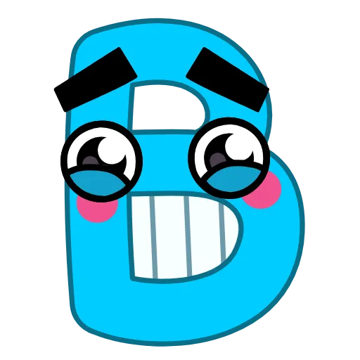 🤩 Эмодзи «Алфавит» для Telegram