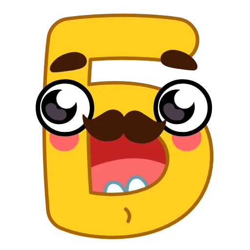 🤩 Эмодзи «Алфавит» для Telegram