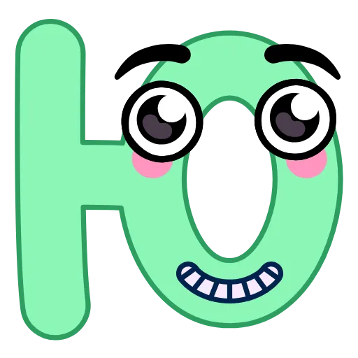 🤩 Эмодзи «Алфавит» для Telegram
