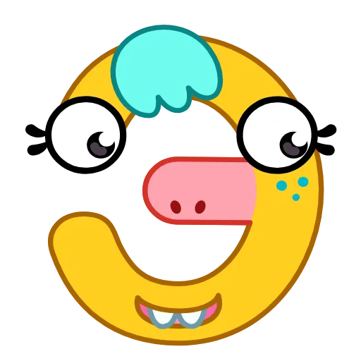 🤩 Эмодзи «Алфавит» для Telegram