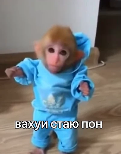 😮 Стикер «Обезьяна» для Telegram