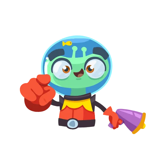 🫵 Эмодзи «Alien Grisha -» для Telegram