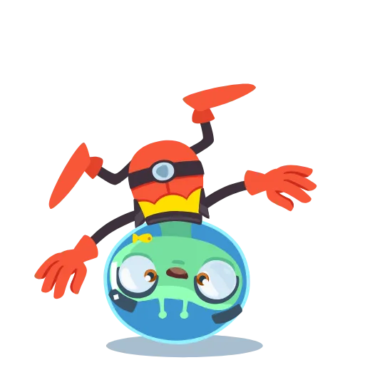 🙃 Эмодзи «Alien Grisha -» для Telegram