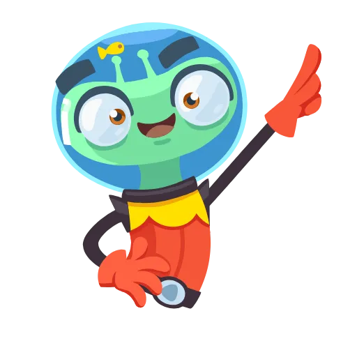 👆 Эмодзи «Alien Grisha -» для Telegram