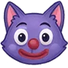 🤡 Эмодзи «😍 Набор эмоджи с милой кисой Алисой» для Telegram