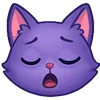 😯 Эмодзи «😍 Набор эмоджи с милой кисой Алисой» для Telegram
