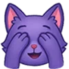 🙈 Эмодзи «😍 Набор эмоджи с милой кисой Алисой» для Telegram