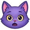 😲 Эмодзи «😍 Набор эмоджи с милой кисой Алисой» для Telegram