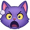 🤬 Эмодзи «😍 Набор эмоджи с милой кисой Алисой» для Telegram