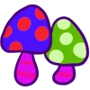 🍄 Эмодзи «Alice in Wonderland - Алиса в стране чудес» для Telegram