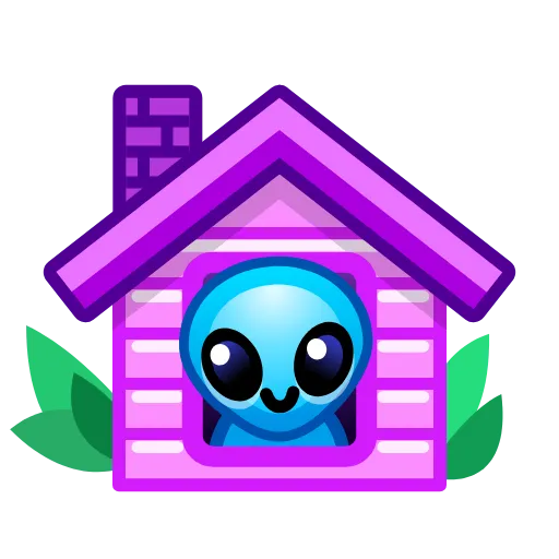 🏠 Эмодзи «Alien Emoji» для Telegram