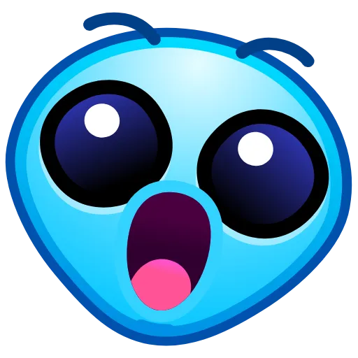 😲 Эмодзи «Alien Emoji» для Telegram
