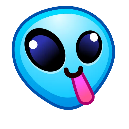 🤪 Эмодзи «Alien Emoji» для Telegram