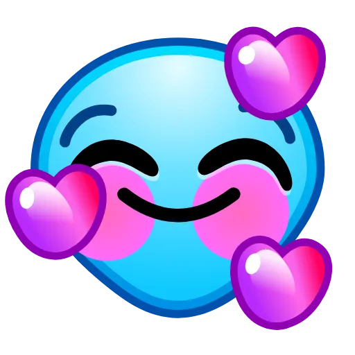 🥰 Эмодзи «Alien Emoji» для Telegram