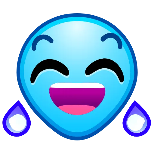 😂 Эмодзи «Alien Emoji» для Telegram