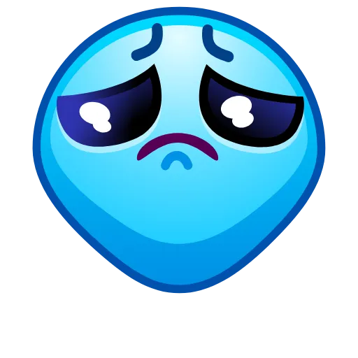 😞 Эмодзи «Alien Emoji» для Telegram