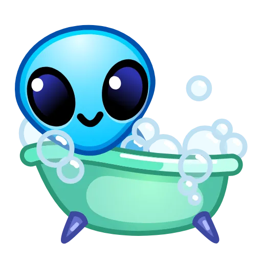 🛀 Эмодзи «Alien Emoji» для Telegram