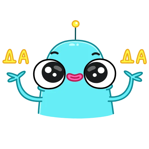 😌 Эмодзи «Инопланетяшка» для Telegram