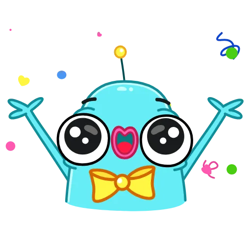 🥳 Эмодзи «Инопланетяшка» для Telegram