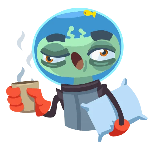 😴 Стикер «version without russian captions» для Telegram