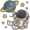 🧑‍🚀 Эмодзи «🌌 All Space - космические эмоджи» для Telegram