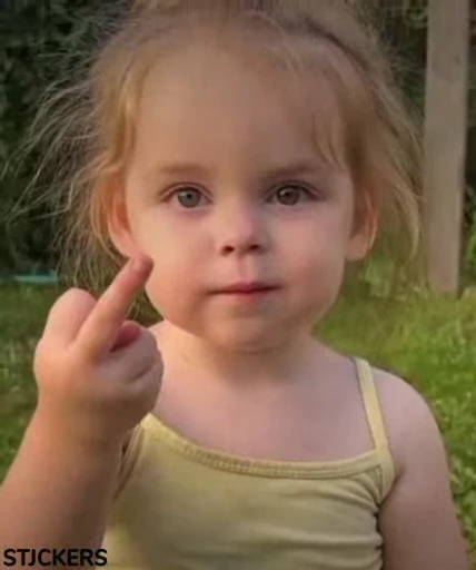 🖕 Стикер «Alora Ili Ziziniki» для Telegram