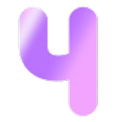 😉 Эмодзи «Фиолетовые буквы» для Telegram