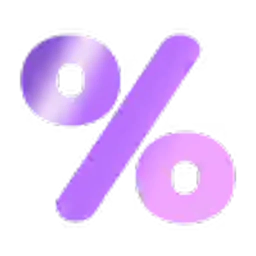 〰️ Эмодзи «Фиолетовые буквы» для Telegram