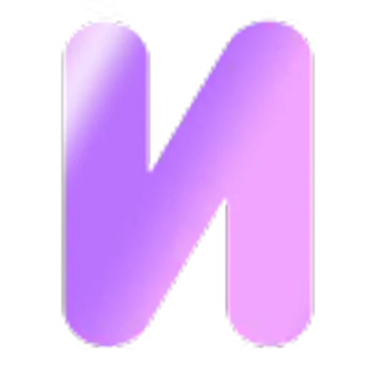 😚 Эмодзи «Фиолетовые буквы» для Telegram