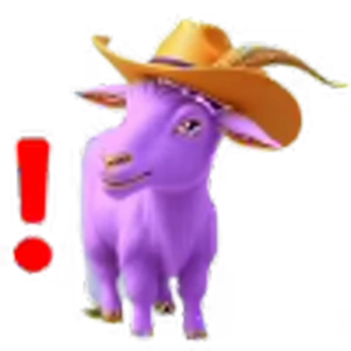 🐐 Эмодзи «Фиолетовые буквы» для Telegram
