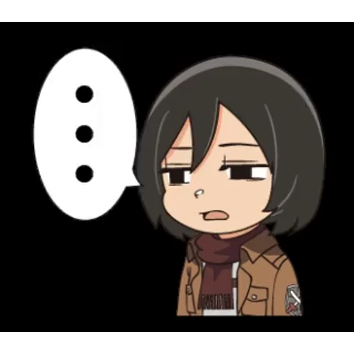 🤨 Стикер «ATTACK ON TITAN» для Telegram