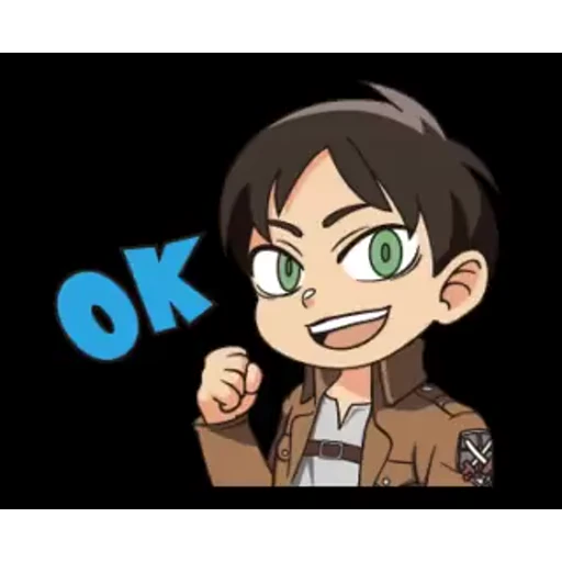 😁 Стикер «ATTACK ON TITAN» для Telegram