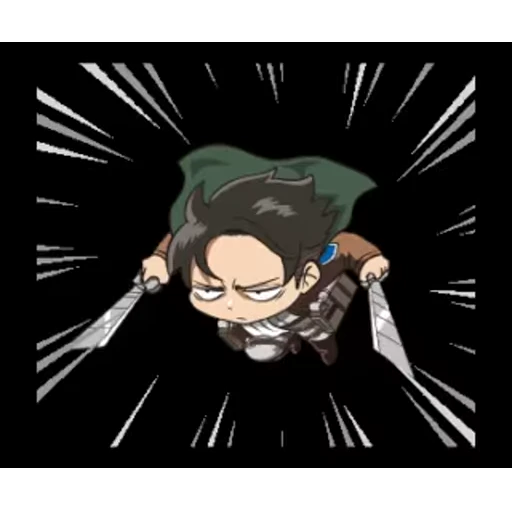 😡 Стикер «ATTACK ON TITAN» для Telegram