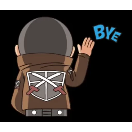 👋 Стикер «ATTACK ON TITAN» для Telegram