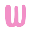 🌷 Эмодзи «Розовые буквы и таблички» для Telegram